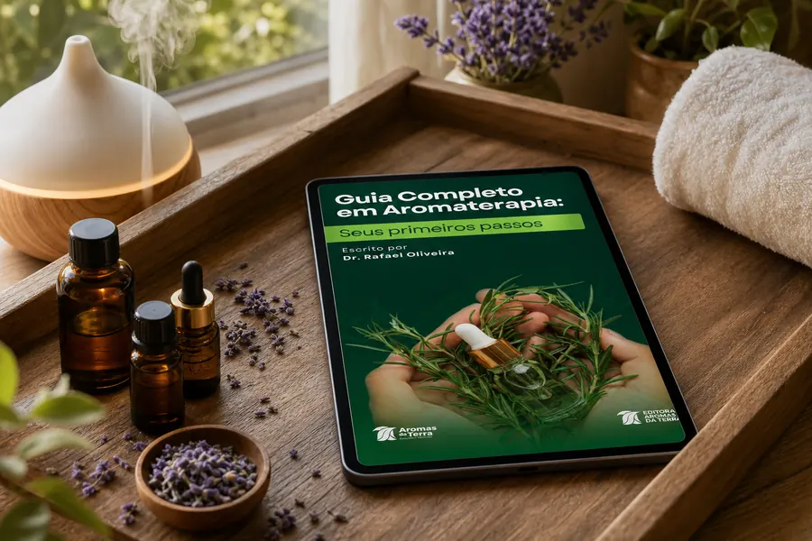 E-book Guia Completo em Aromaterapia em ambiente terapêutico